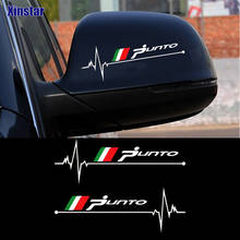 2pcs Car Rearview Mirror Stickers Vinyl Sport Stickers Decals For Fiat Punto 2024 - buy cheap