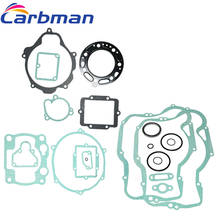 Carbman Complete Engine Gasket Kit Set  for Kawasaki KX 250 1988-1992 High Quality Motor Engine Parts 2024 - buy cheap