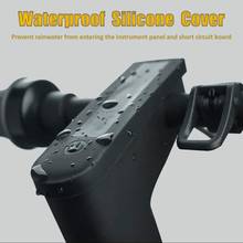 Силиконовая панель дисплея с защитой от царапин для Ninebot MAX G30 g30D Kickscooter, водонепроницаемый защитный чехол, запчасти для скутера 2024 - купить недорого