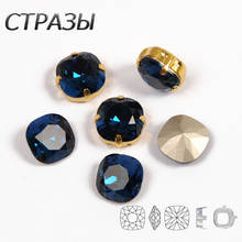 CTPA3bI Crystal Montana Teardrop Glass Strass Sew On Rhinestones High Quality Sew On Stone Droplet Sewing Rhinestone For Garment 2024 - buy cheap