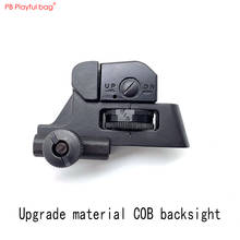 Playful bag Outdoor CS gel ball blaster M4 rear aiming CQB mechanical aiming Jinming 9 K2 general purpose Upgrade material QE31 2024 - buy cheap