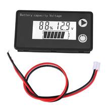 LCD 12V Battery Capacity Indicator Tester Lithium Battery Universal Digital Display Voltmeter  Battery Capacity Voltage 2024 - buy cheap