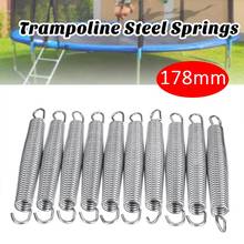 10PCS Replacement Stainless Steel Spring for Circular Trampoline Model Building Kits 135mm 140mm 165mm 178mm Trampoline Springs 2024 - buy cheap