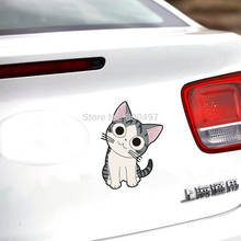 Newest Cute Cartoon Lovely Cat Chi's Sweet Home Car Stickers Car Decals for Toyota Honda Chevrolet Volkswagen Tesla BMW Lada 2024 - buy cheap