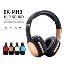 MH3 Wireless Bluetooth Headphones Stereo Headset Adjustable Gaming Earphones With Microphone For iphone ipod PC phone Lattop Mp3 2024 - buy cheap