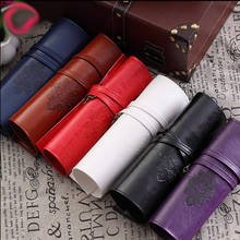 Pencil Case Retro Classical Black And White Color Waterproof PU Leather Storage Cosmetic stationery Bag handbag 2024 - buy cheap