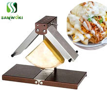 Elétrico raclette queijo melter queijo aquecedor queijo máquina de aquecimento queijo roda semi-círculo queijo grill máquina de assar 2024 - compre barato