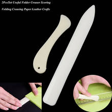 2Pcs/Set Bone Folder Craft Tools For Leather Scoring Folding Creasing Paper Home Handmade Accessories 2024 - buy cheap