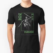 Hange Zoe - Attack On Titan - Typography 1 T Shirt 100% Pure Cotton Attack On Titan Attack On Titan Characters Shingeki No Kyoji 2024 - buy cheap