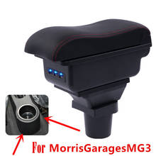Para caja de almacenamiento de contenido de tienda central MorrisGaragesMG3 mg3 con soporte de taza Cenicero productos de interfaz USB 2007-2016 2024 - compra barato