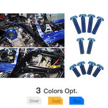 NICECNC ATV Titanium Alloy Shell Bolts Screws Kit For Yamaha RAPTOR 700 07-11 13-20 700R 16-20 YFZ450 YFZ450R YFZ450X YFZ 450 2024 - buy cheap