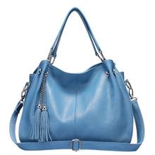 Genuine Leather Bag For Women 2022 Women Bag High Quality Cowhide Luxury Designer Handbag Women Shoulder Bags Ladies Tote Bag 2024 - buy cheap