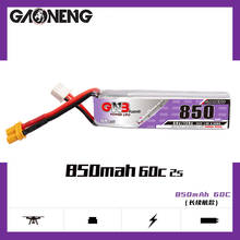 2PCS Gaoneng GNB 2S 850mAh 7.6V 60C HV Lipo Battery with XT30 Plug for Happymodel FPV Racing Cine Whoop BetaFPV Drone RC Parts 2024 - buy cheap