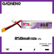 Gaoneng-batería Lipo con enchufe XT30 para Dron de carreras, GNB 2S, 850mAh, 7,6 V, 60C, HV, para Happymodel, FPV, Cine, Whoop, BetaFPV, 2 uds. 2024 - compra barato