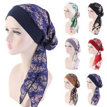 New Women Hair Loss Cap Beanie Skullies Flower Pearls Muslim Cancer Chemo Cap Islamic Indian Hat Cover Head Scarf Fashion Bonnet 2024 - buy cheap