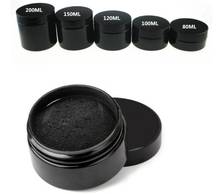30pcs/lot Empty 50ml-200ml Black Portable Cream Jar jars Pot Box Makeup Nail Art Cosmetic Bead Storage Container 2024 - buy cheap