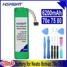 Batería de 6200mAh para aspiradora Neato Botvac 70e 75 80 85 D75 D8 D85 D80 D865, para CaSino187 945-0129 D7000/D7500/D8000/D8500 2024 - compra barato