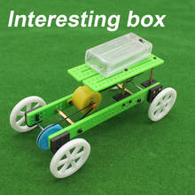 Double slat car No. 1 handmade DIY technology small production model toy experiment maker model 2024 - buy cheap
