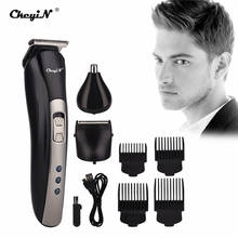 3 In 1 Hair Clipper Electric Cordless Nose Ear Beard Trimmer Professional Rechargeable Shaver Hair Cutter Remover Machine 47 2024 - buy cheap