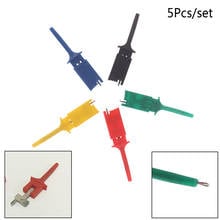 Gancho de sonda de prueba de cables de probador de medidor, Clips de prueba SMD IC, gancho IC, 5 unids/set por juego 2024 - compra barato