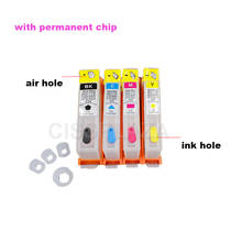 CISSPLAZA 4pcs Refillable Ink Cartridges with Permanent Chip compatible For hp685 work on Deskjet 3525 4615 4625 5525 6525 2024 - buy cheap