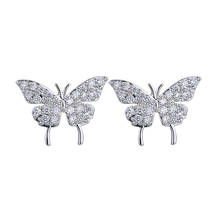 Bettyue-pendientes de lujo con forma de mariposa para mujer, aretes de circonia AAA de aguja blanca, joyería para mujer, regalos de fiesta de boda 2024 - compra barato