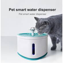 Alimentador de bebedero silencioso para mascotas, fuente de agua para gato, tazón eléctrico, USB, fuente para beber agua, 2L 2024 - compra barato