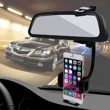 Car Rearview Mirror Phone Multi Holder Driving Recorder Fixing Clip Bracket 2024 - compra barato