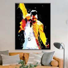 Pintura de diamante cuadrado/redondo, bordado de diamantes 5D DIY, gran cantante de Rock Freddie Mercury, mosaico de diamantes, decoración del hogar 2024 - compra barato