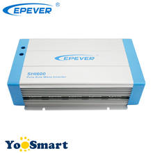 600W EPever Pure Sine Wave Inverter 12VDC to 220VAC Solar Power Inverter 2024 - buy cheap