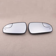 New 1 Pair Car Auto Heated Rear View Wing Mirror Glass Fit for Ford Fusion 2020 2019 2018 2017 2016 2015 2014 2013 2024 - buy cheap