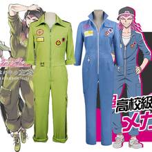 Disfraz de Anime de Danganronpa, kazuchi Souda, mono azul y verde, traje de fiesta de Halloween y Navidad, uniforme, hombre y mujer 2024 - compra barato