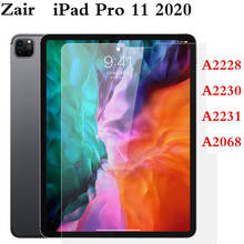 Закаленная пленка для iPad Pro 11 2020 полное покрытие защита экрана стекло для Apple iPad A2228 A2230 A2231 A2068 защитная пленка 2024 - купить недорого