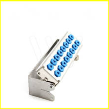 Caja de soporte para taladros dentales, organizador de 16 agujeros, bloque de fresa HP RA FG 2024 - compra barato