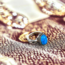 Sunspice ms. band oval anéis de pedra natural para as mulheres vintage olhar antigo prata cor moda retro vintage bohemia jóias 2024 - compre barato