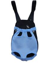 Blue Mesh Pet Carrier Backpack Adjustable Pet Front Cat Dog Carrier Backpack Travel Bag Legs Out Easy-Fit ForTraveling Drop Ship 2024 - buy cheap