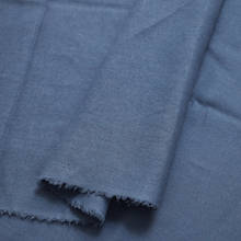 Vestido azul y gris, mantel de lino, tela de algodón, 100x140cm 2024 - compra barato