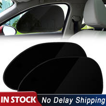 2pcs Static Cling PVC Car Side Windshield Sunshade Sun Shade Cover Auto Sun Visor UV Protection 63x38cm 2024 - buy cheap