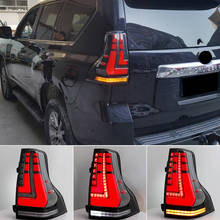 2 шт. автомобильный светильник в сборе для Toyota Land Cruiser Prado 150 LC150 FJ150 GRJ150 2011 - 2020 задний бампер светодиодный фонарь светильник тормозной светиль... 2024 - купить недорого