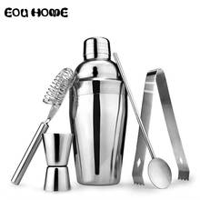 5Pcs 550ml Stainless Steel Cocktail Shaker Ice Clip Mixer Drink Bartender Browser Kit Bar Sets Tools Professional Bartender Tool 2024 - buy cheap