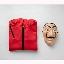 Вечерние Маски на Хэллоуин для косплея из фильма «Salvador Dali», «Money Heist The House Of paper», «La Casa De Papel», маскарадный костюм, маска для лица 2024 - купить недорого