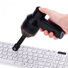 Портативный ручной мини-пылесос с перезаряжаемой клавиатурой для ноутбука, настольного пк, набор для чистки 2024 - купить недорого