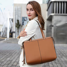 WOONAM Women Fashion Handbag Top Hide Genuine Calf Leather Extra Large Tote Frame  A4 Laptop Notebook Shopper Shoulder Bag 2024 - buy cheap