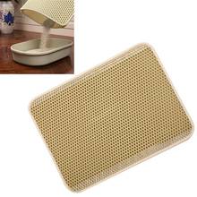 1Pc 58x75CM Cat Litter Mat Large Kitty Litter Box Trapping Sifting Mats Waterproof Urine Repellent For Keep Floor Carpet Clean 2024 - buy cheap