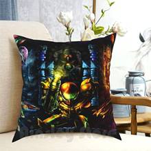 Harmony Of A Hunter-funda de almohada con estampado de 25 años, funda de almohada suave DIY para el hogar, troid, videojuegos, Hunter, Samus 2024 - compra barato