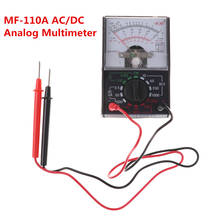 MF-110A Electric Analog Multimeter Multitester Portable Voltmeter Ammeter AC / DC Voltage Current OHM Multi Meter Tester 1PCS 2024 - buy cheap