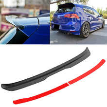 Spoiler de fibra de carbono para asa traseira do porta-malas do carro, para vw golf mk7/mk7.5 gti r 2003-2012 2024 - compre barato