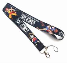 10 PCS Color  ONE PIECE  Neck Strap Lanyard Mobile Phone Charms Key Chain ID Badge Key Chains P-312 2024 - buy cheap