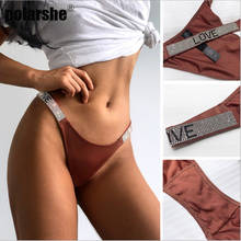 3PCS/Set Women's Panties Girls G-string  Low Waist Fashion Underwear Sexy Panties Female Underpants Pantys Intimates Lingerie 2024 - buy cheap