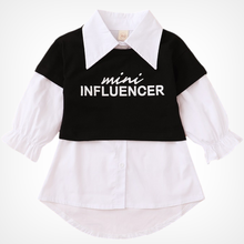 Fashion Baby Girl Crop Top+Shirt Long 2PCS Infant Toddler Cotton Blouse Suit Long Sleeve Autumn Spring Baby Clothes 1-5Y 2024 - buy cheap